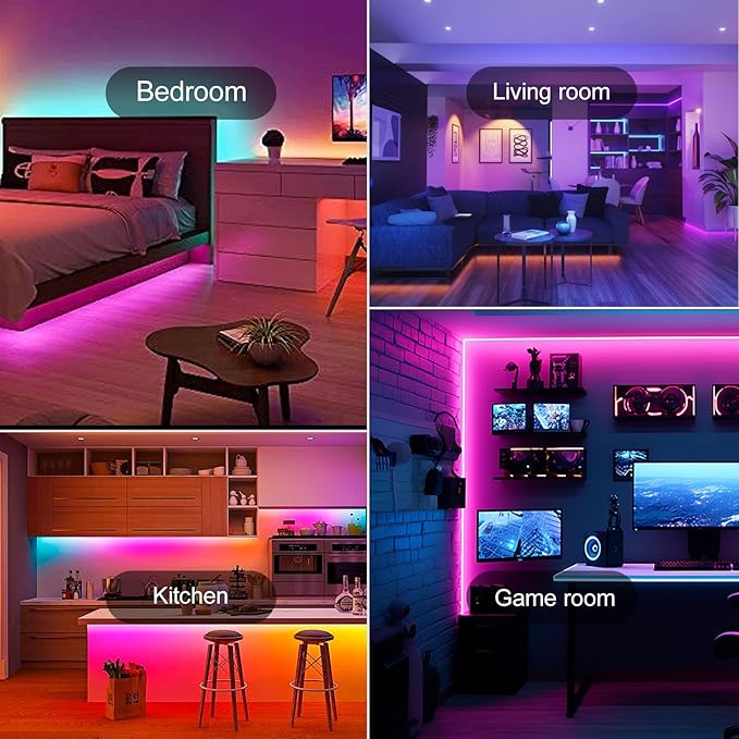 HBOWMDJIA 150 FT LED Strip Lights