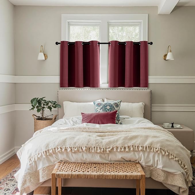 MIULEE Blackout Curtains for Bedroom Living Room 2 Panels, Thermal Insulated
