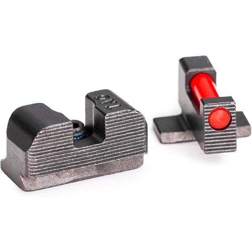 TAG Precision TAC Gun Sight Compatible with SIG P365 | Shooting Accessories Tactical CNC-Machined Billet Steel Nitride Coated Front & Rear Handgun Sights, Hybrid (TSH)