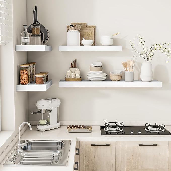 Vivelove 12 Deep Floating Shelves