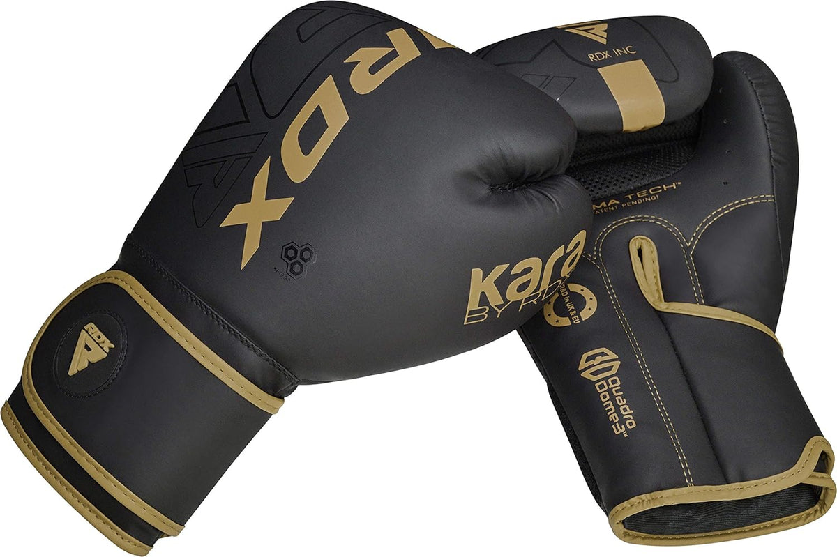 RDX Boxing Gloves - Pro Training & Sparring Gear | Maya Hide Leather, Ventilated Palm, 8-18 Oz Sizes