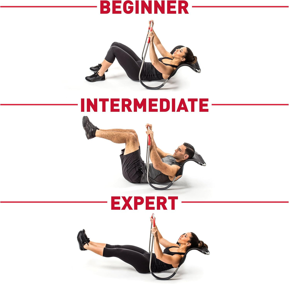 Perfect Fitness Crunch & Sit Up Trainer - Core Strength Workout Assistant