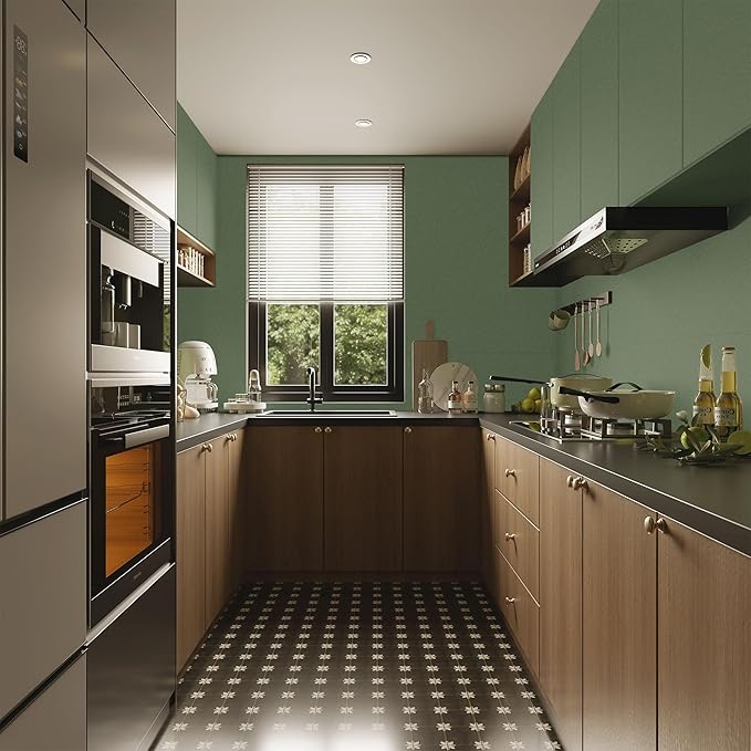 practicalWs Green Contact Paper Peel and Stick Wallpaper