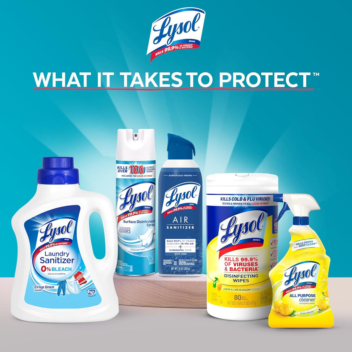 Lysol All Purpose Cleaner Spray, Multi-Purpose Disinfecting Spray, Kitchen & Bathroom Cleaner, Coconut & Sea Minerals Scent, 32 Fl Oz