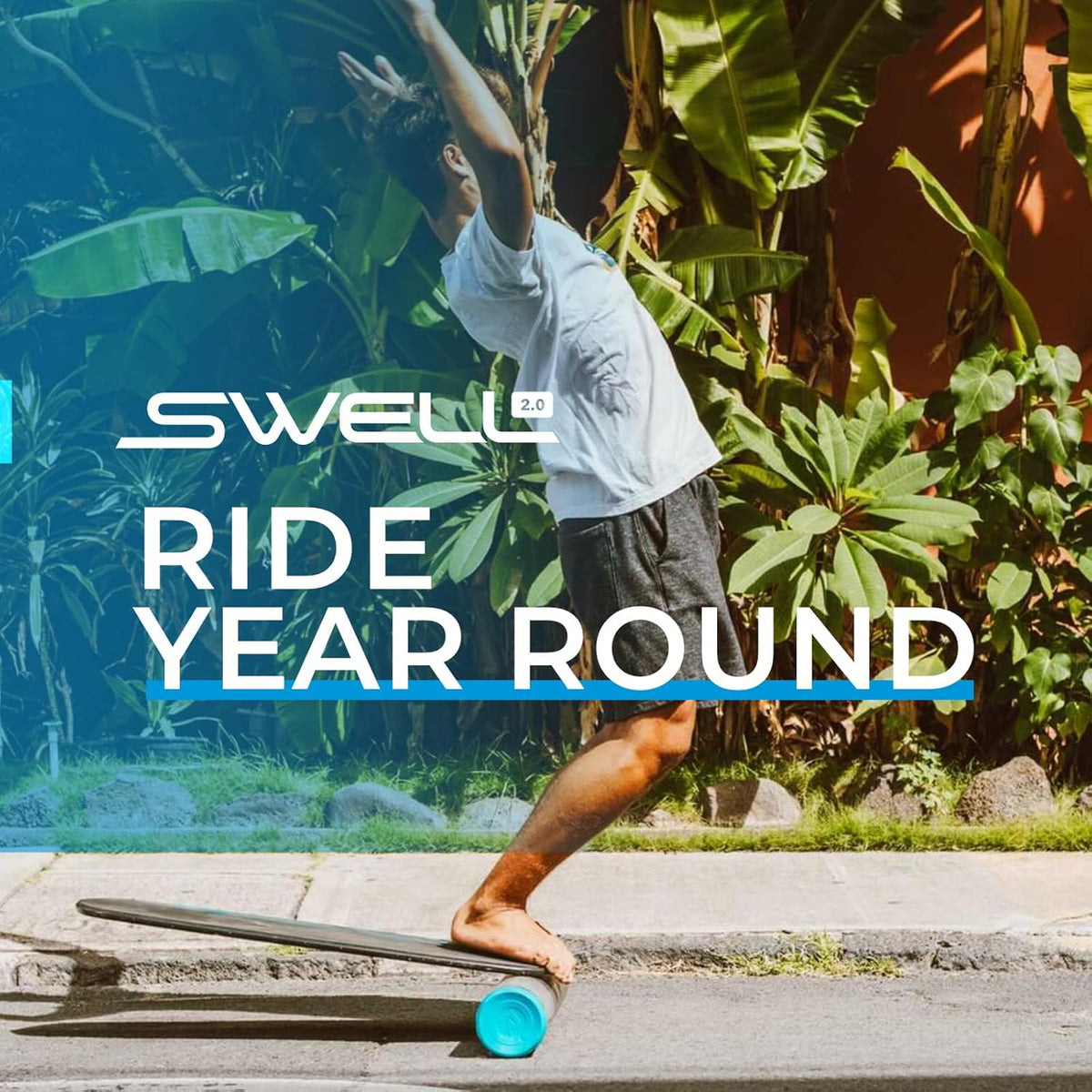 Revbalance Swell 2.0 - Surf & Paddle Balance Board Trainer