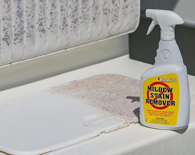 STAR BRITE Mildew Stain Remover + Cleaner Removes Stains on Contact - 22 OZ (085616SS)