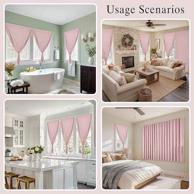 Self-Adhesive Total 100% Blackout Window Treatment