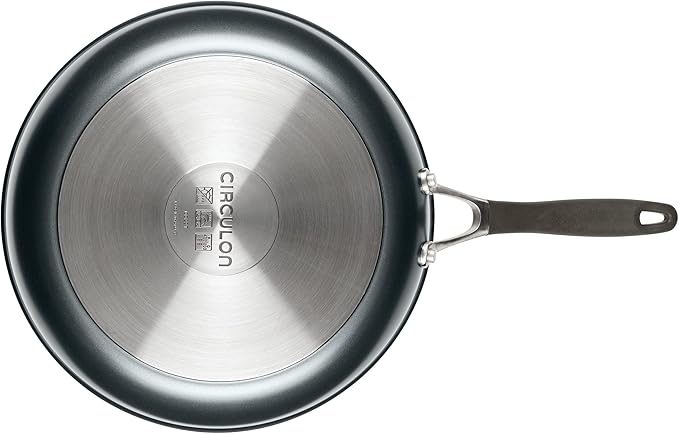 Circulon A1 Series with ScratchDefense Technology Nonstick Induction Frying Pan/Skillet, 12 Inch, Graphite