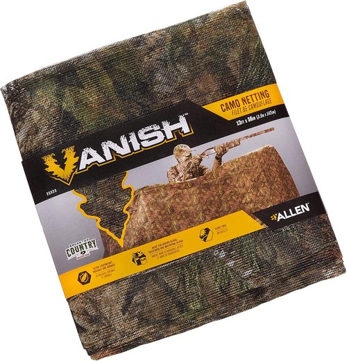 Allen Company Camo Netting for Hunting Ground Blinds - (12 feet x 56 inches)/ Realtree Edge and Mossy Oak Country