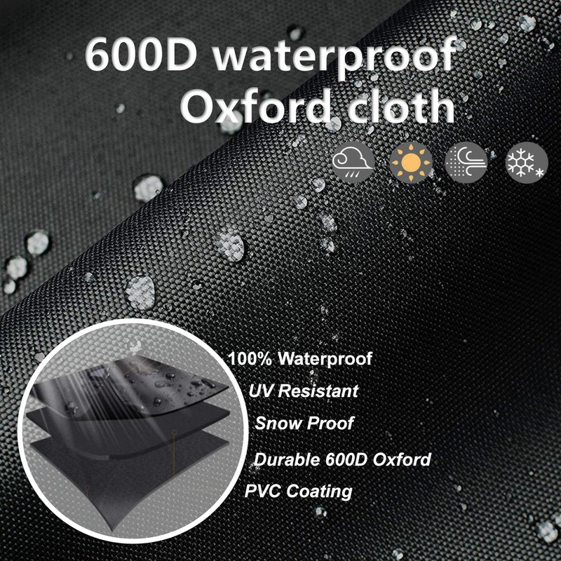 Basketball Hoop Sandbag - Heavy Duty Weighted Bottom Anchor for Basketball Hoops -600DOxford Fabric Waterproof Dustproof, Windproof, L35.4 xW23.6 xH5.1,Only Bag.