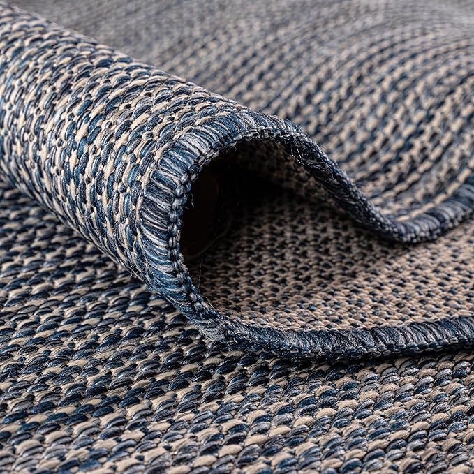 Keen Home Design Terrace Outdoor Throw Rug - 3x5 Washable Indoor/Outdoor Rug for Patio, Kitchen, Balcony, Beach, Garden, Deck and Porch, Size: 3'x5'