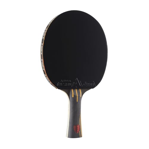 JOOLA Infinity Overdrive - Professional Performance Ping Pong Paddle with Carbon Kevlar Technology - Black Rubber on Both Sides - Competition Table Tennis Racket for Advanced Training - Extreme Speed
