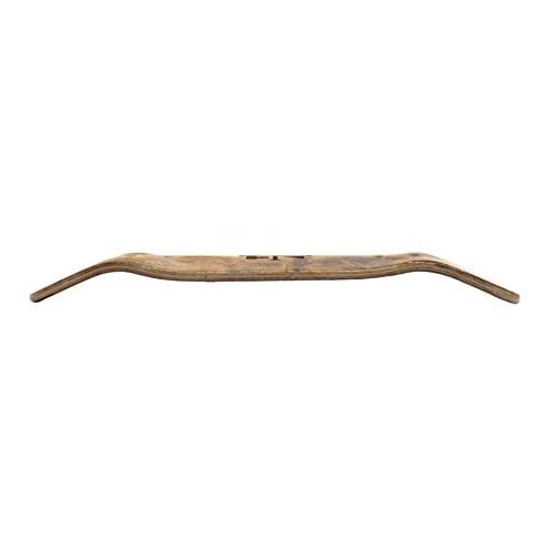 Wooden Fingerboard Carlsbad Cruiser Deck, The Graham Cracker - 34mm x 100mm - Handmade, Pro Shape & Size - Five Plies Wood Veneer - Includes Prolific Foam Tape - Teak Tuning