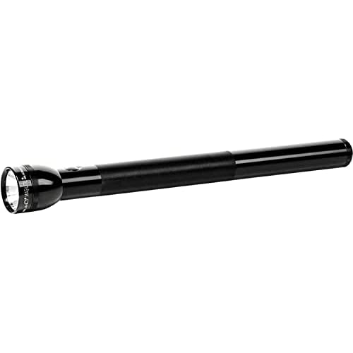 Maglite ML300L LED 6-Cell D Flashlight, Black