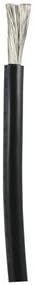 Ancor 112002 Tinned Copper Wire - 6 AWG (13mm²), Durable Black, 25ft Length for Reliable Connections