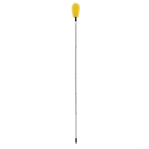 Adjustable Telescopic Gutter Cleaning Tool Homeowners DIY Enthusiasts - Safe Effective Gutter Cleaner with Extension Rod Inspection Mirror(03)