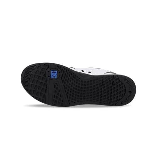 DC Shoes Men's Versatile Skate Sneaker White/Black/Blue