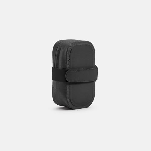 Brooks England Scape Saddle Pocket Bag, Cycling and Gravel Bag, Black, One Size