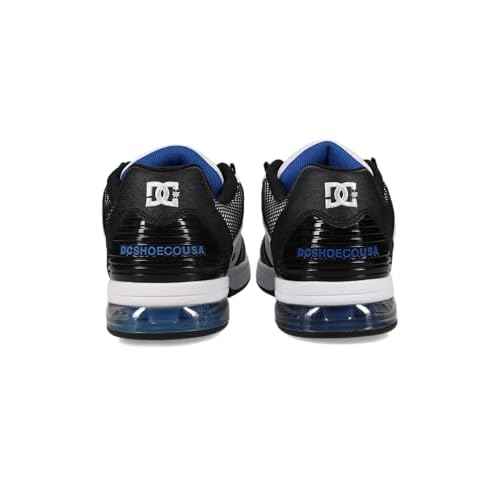 DC Shoes Men's Versatile Skate Sneaker White/Black/Blue