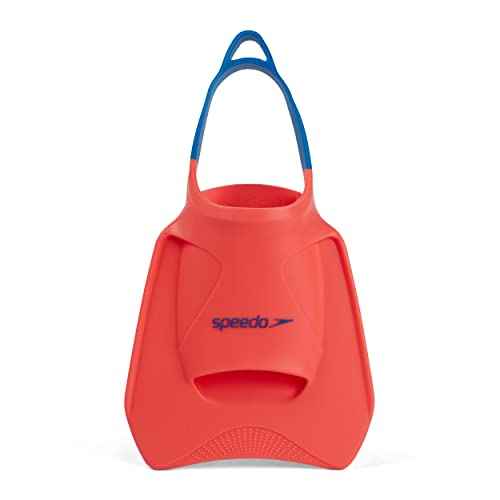 Speedo 808766F960L Biofuse Fitness Fin Fluro Tangerine/Pool Blue/Blue Flame L