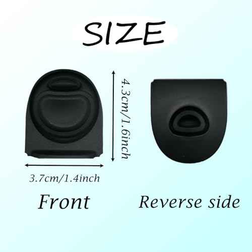 4pcs Replacement Stopper for Owala FreeSip 24oz 32oz, Silicone Water Bottle Lid Stopper Compatible with Owala 19/24/32/40oz Leak Proof Silicone Bottle Cap Gasket Parts Accessories (Black)