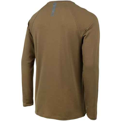 Beretta Men's Scout Performance Relaxed Fit Thermal Long Sleeve Henley Shirt