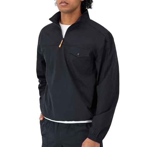 Champion Men's Pullover, Quarter-Zip, Comfortable Men's Jacket, Casual 1/4 Zip Popover For Men