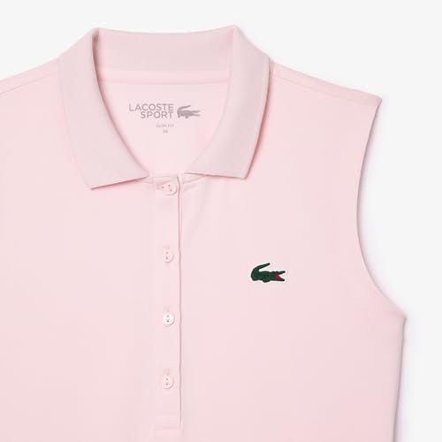 Lacoste Women's Sport Slim Fit UV Protect Stretch Golf Polo Shirt