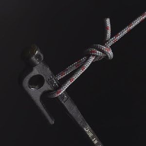 Snow Peak Solid Stake Set of 6 - Durable 20cm Tent Stakes for Camping