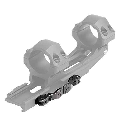 UTG ACCU-SYNC QR 1", Medium Pro, 50mm Offset Scope Mount, Black