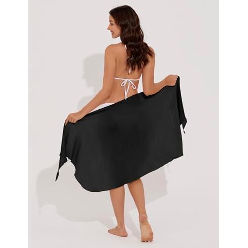Women's Sarong Wraps Swim Skirt Cover Ups Bathing Suit Wrap Skirt Swimsuit Skirt Coverups for Swimwear