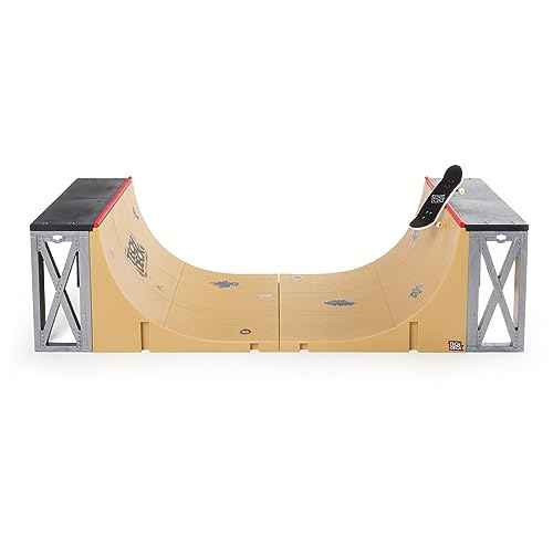 TECH DECK, Ultimate 20-Inch Half-Pipe Ramp Playset and Exclusive Primitive Pro Fingerboard, Kids Toys for Boys and Girls Ages 6 and up