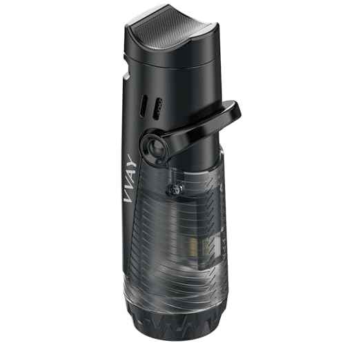 VVAY Torch Lighter Butane Refillable, Jet Flame Torch Lighter with Holder, Without Butane
