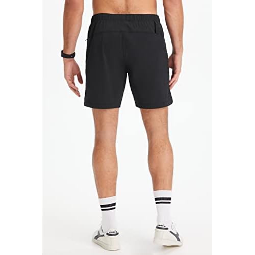 Fabletics Men's The One Short (Lined), Training, Swimming, Lightweight, Quick-Dry, Zip Pocket, Stretch Woven