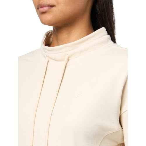 Nautica Women's Long Sleeve Mock Neck Pullover Sweatshirt