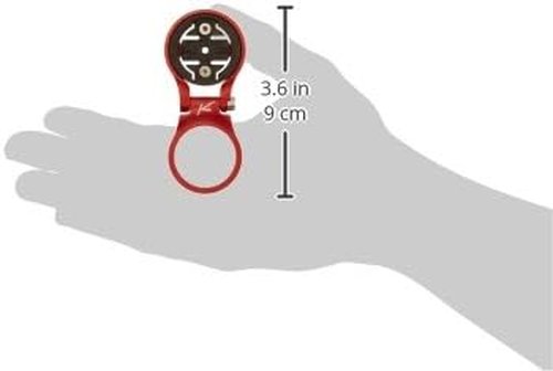 Garmin Adjustable Stem Bicycle Computer Mount | K-Edge Black Bike Accessory