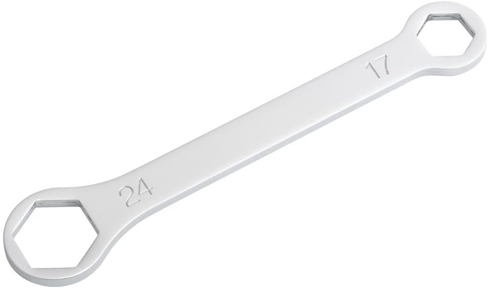 TUSK 22mm/27mm Racer Axle Combo Wrench with 13/16" for 2-Stroke Plug Removal