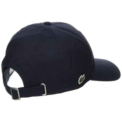 Lacoste L Embroidered Cotton Twill Cap