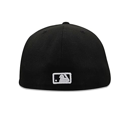 100% Authentic NWT, Los Angeles LA D Dodgers Black Hat, White Logo Very Rare Limited 95fifty Fitted Hat