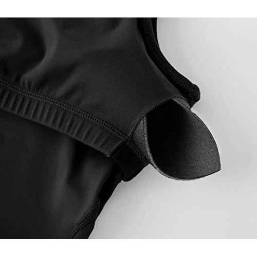 THE GYM PEOPLE Womens' Sports Bra Longline Wirefree Padded with Medium Support