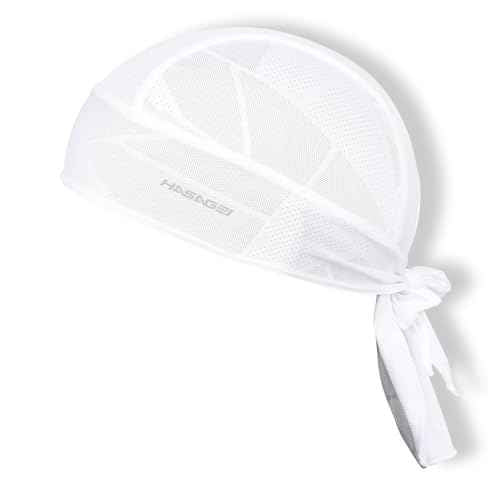 Cooling Do Rags Skull Caps for Men Breathable Sports Bandana Cap Durag Sweat-Wicking Helmet Liner UV Protection