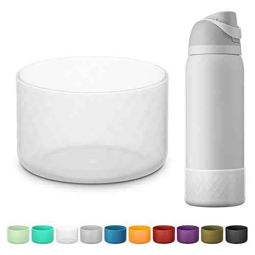 Silicone Boot for Owala Water Bottle 24 oz 32 oz 40 oz, Anti-Slip Protective Sleeve for FreeSip/Twist/Flip Stainless Steel Water Bottles Accessories