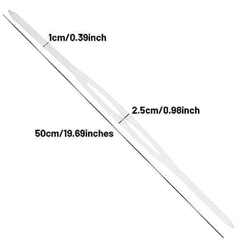 Universal Swimming Goggles Replacement Straps, Silicone Head Band for Swim Dive Mask (White, 2 PCS)