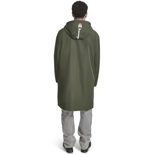 Champion mens Full Length Stadium Jacket With Fleece Lining
