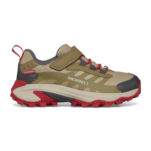 Merrell Unisex-Child Moab Speed 2 Low Alternative Closure Waterproof Hiking Shoe