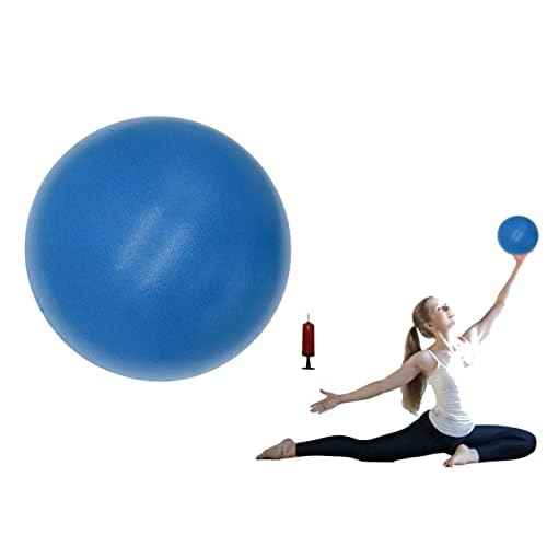 Small Exercise Ball for Between Knees, 6 inch Pilates Ball with Pump, Mini Yoga Core Ball Physical Therapy