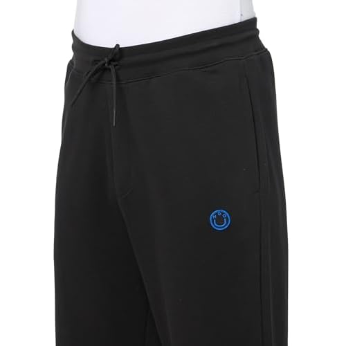 HUGO Men's Smiley Logo Cotton Sweatpants