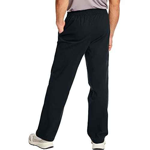 Hanes Mens Essentials Jersey Sweatpants, Cotton Lounge Pants with Pockets for Men, 32¡±