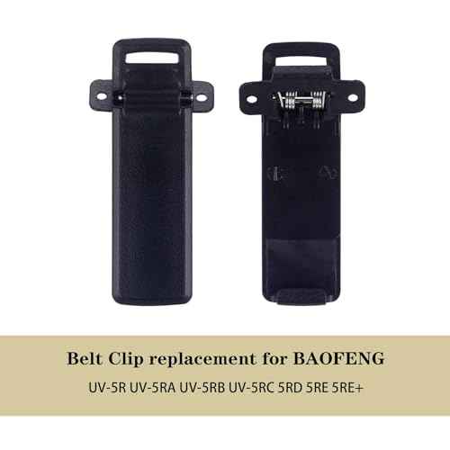 Belt Clip for Baofeng UV-5R UV-5RA UV-5RB UV-5RC 5RD 5RE 5RE+ Two Way Radio Walkie Talkie Back Clip,8 Pack/Pcs/Set