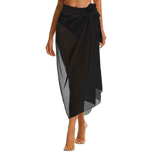 CHICGAL Sarong Wraps Swimsuit Coverup for Women Bathing Suit Cover Up Summer Bikini Beach Swimwear